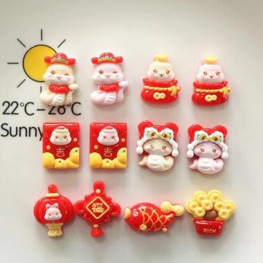 Sticker dán đẹp, charm DIY chủ đề Tết - Giá chỉ 5.000₫, khuyến mãi hấp dẫn