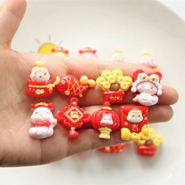 Sticker dán đẹp, charm DIY chủ đề Tết - Giá chỉ 5.000₫, khuyến mãi hấp dẫn