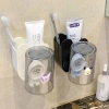Sticker kệ đựng bàn chải, kem đánh răng, giá đựng, treo cốc, dán tường nhà tắm - 59.000₫ 5