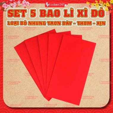 Sticker Tết 2.026 Bính Ngọ - Hình Dán Cổ Truyền Trang Trí Bao Lì Xì, Thiệp, Hộp Quà, Bình Nước, 15.900đ