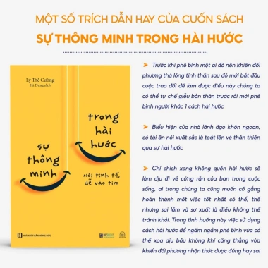Sự Thông Minh Trong Hài Hước - Kỹ Năng Giao Tiếp Đỉnh Cao Để Thành Công, Bứt Phá Sự Nghiệp