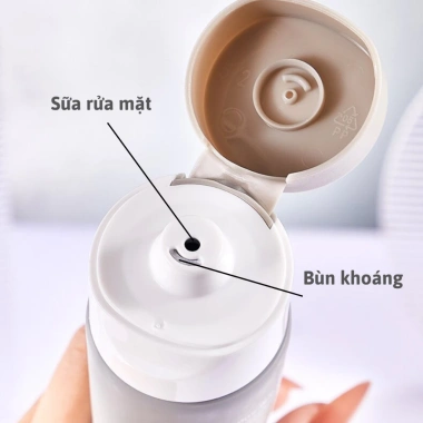 Sữa Rửa Mặt Bùn Khoáng Nishini 100ml - Làm Sạch Sâu, Kiềm Dầu, Giảm Mụn, Dưỡng Ẩm, Sáng Da - 120k