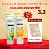 Sữa Rửa Mặt Dược Liệu ByNature Ngừa Mụn Dưỡng Sáng Da Cám Gạo Trà Xanh 120g 98k 10