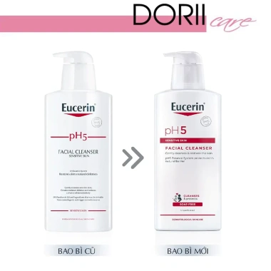 Sữa Rửa Mặt Eucerin PH5 Da Nhạy Cảm 400ml - Tặng Khăn Ướt, Giá Ưu Đãi 269k 5