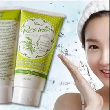 Sữa rửa mặt gạo Civic Rice Milk Thái Lan 180ml - Trắng da, dưỡng ẩm, chính hãng, giá chỉ 29.900đ
