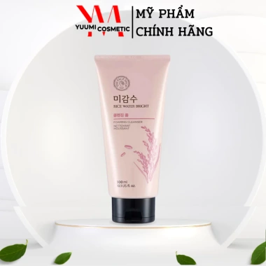 Sữa Rửa Mặt Gạo Hồng TFS Rice Water Bright 150ml - Sáng Da Dưỡng ẩm Giá chỉ 169.000đ