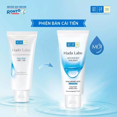 Sữa rửa mặt Hada Labo Advanced Nourish Cleanser 80g Dưỡng ẩm tối ưu, giá 77.000₫ 4