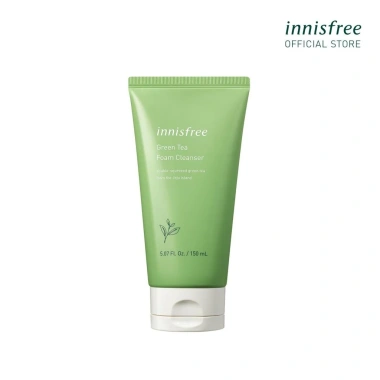 Sữa rửa mặt Innisfree Green Tea Foam 150ml - Làm sạch, dưỡng ẩm, chỉ 158.000₫