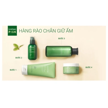 Sữa rửa mặt Innisfree Green Tea Foam 150ml - Làm sạch, dưỡng ẩm, chỉ 158.000₫