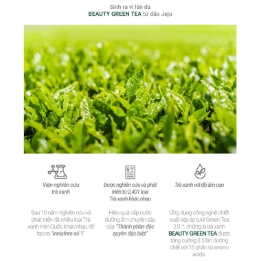 Sữa rửa mặt Innisfree Green Tea Foam 150ml - Làm sạch, dưỡng ẩm, chỉ 158.000₫ 8 Sữa rửa mặt Innisfree Green Tea Foam 150ml - Làm sạch, dưỡng ẩm, chỉ 158.000₫ 8