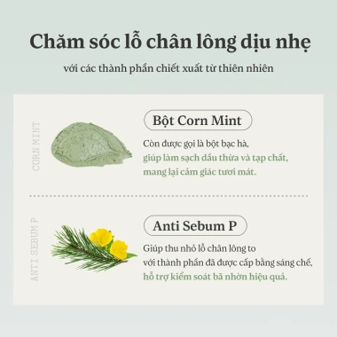 Sữa rửa mặt kiêm mặt nạ đất sét cà chua xanh 2 trong 1 120ml - khít lỗ chân lông, kiềm dầu, giảm 77% bụi bẩn - 319k