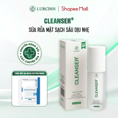 Sữa rửa mặt Lurcinn Cleanser 120ml - Làm sạch sâu, ngừa mụn da dầu, khô, hỗn hợp - Chỉ 365.000₫