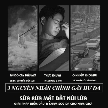 Sữa Rửa Mặt Nam Da Dầu, Mụn, Da Khô Nhạy Cảm, Tuổi Dậy Thì, Làm Trắng Da 79k 8