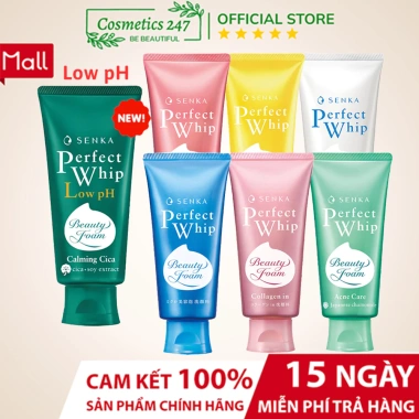 Sữa rửa mặt Senka Perfect Whip 100g-120g, làm sạch sâu, dưỡng ẩm, không gây khô, giảm giá 88k 2 Sữa rửa mặt Senka Perfect Whip 100g-120g, làm sạch sâu, dưỡng ẩm, không gây khô, giảm giá 88k 2