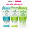 Sữa rửa mặt Simple làm sạch dịu nhẹ, da sáng mịn, cấp ẩm, phù hợp mọi loại da - Giá 119.000 VND