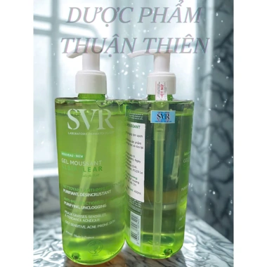 Sữa rửa mặt SVR da dầu mụn 200-400ml – Gel tạo bọt không xà phòng, chỉ 200.000đ 2