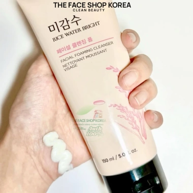 Sữa rửa mặt The Face Shop Rice Water Bright - Sáng da, cấp ẩm, giá chỉ 233.000₫ 9