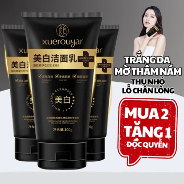 Sữa rửa mặt Xuerouyar Niacinamide trắng da, mờ thâm, ngừa mụn, thu nhỏ lỗ chân lông – 95.000₫