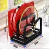Súng Xám Bếp Giá Đỡ Đồ Thép Không Gỉ 304 Đa Năng, Đặt Dao, Thớt, Đồ Bếp 5