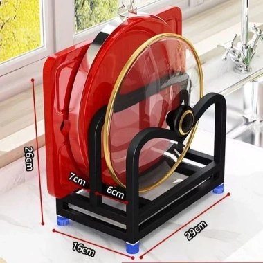 Súng Xám Bếp Giá Đỡ Đồ Thép Không Gỉ 304 Đa Năng, Đặt Dao, Thớt, Đồ Bếp 5