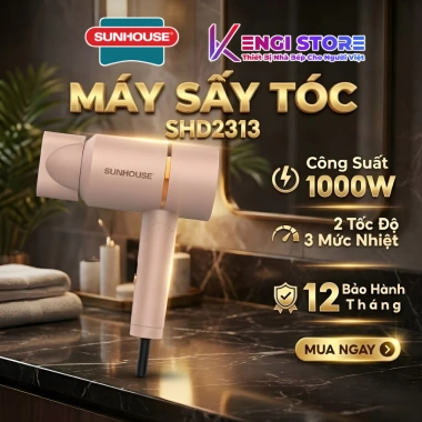 Sunhouse SHD2.313 Máy Sấy Tóc Chính Hãng - Bảo Hành 12 Tháng, Giá Ưu Đãi 240k