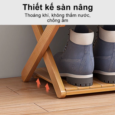 SUNNY BIERE Kệ Giày Dép Gấp Gọn Nhiều Tầng Tiết Kiệm Không Gian Giá chỉ 88.000đ 6