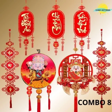 Sunny decor Bộ Câu Đối Thư Pháp Tết 2.026 Bính Ngọ - Treo Cửa, Trang Trí Phòng Khách & Phòng Làm Việc Sang Trọng, Giá Ưu Đãi 56k