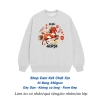 Sweater áo Tết họa tiết ngựa 2.026 nỉ bông dày dặn - Quà tặng du xuân gia đình 4