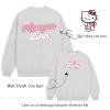 Sweater Nỉ Bông Dày Dặn In Tên Riêng, Biệt Danh - Áo Cặp, Áo Nhóm, Đồng Phục Lễ Tết 216k 2