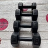 Tạ Tay Lục Giác Nhựa Đúc TUẤN HẠNH SPORT - Chống Trượt, Lõi Xi Măng Bền Chắc, Size 1-10kg Giá 60k 5