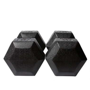 Tạ Tay Lục Giác Nhựa Đúc TUẤN HẠNH SPORT - Chống Trượt, Lõi Xi Măng Bền Chắc, Size 1-10kg Giá 60k 6