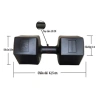 Tạ Tay Lục Giác Nhựa Đúc TUẤN HẠNH SPORT - Chống Trượt, Lõi Xi Măng Bền Chắc, Size 1-10kg Giá 60k 8