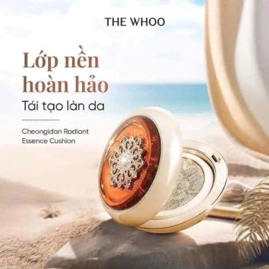 Tách Sét Hộp Phấn Nước Tái Sinh Whoo Cheongidan Radiant Essence - Giá 550k giảm từ 704k 3