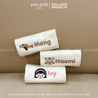 Tag dán balo thêu tên, ICON & thêu yêu cầu – Peu.péti, giảm còn 106.000₫