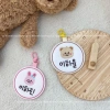 Tag Name tròn treo balo cho bé - Phong cách Hàn Quốc HOT TREND, giảm còn 75.000₫ 2