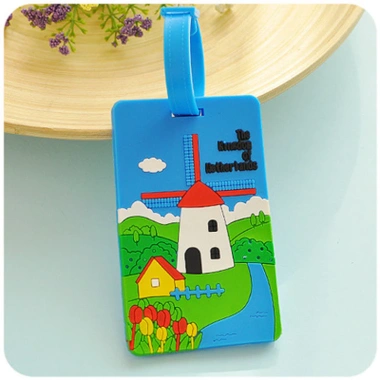 Tag Thẻ Đeo Bảng Tên Silicon Chống Thất Lạc Siêu Cute cho Balo và Vali - Giá Ưu Đãi 3