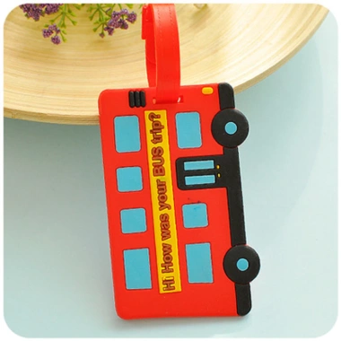 Tag Thẻ Đeo Bảng Tên Silicon Chống Thất Lạc Siêu Cute cho Balo và Vali - Giá Ưu Đãi 7