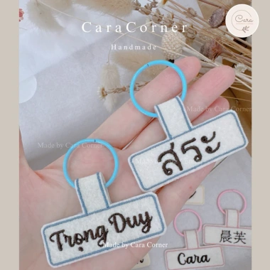 Tag thêu tên cá nhân - Treo balo, vali du lịch, thẻ túi xách, móc khoá - 39.000₫ 7 Tag thêu tên cá nhân - Treo balo, vali du lịch, thẻ túi xách, móc khoá - 39.000₫ 7