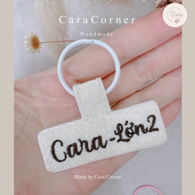 Tag thêu tên cá nhân - Treo balo, vali du lịch, thẻ túi xách, móc khoá - 39.000₫ 9 Tag thêu tên cá nhân - Treo balo, vali du lịch, thẻ túi xách, móc khoá - 39.000₫ 9