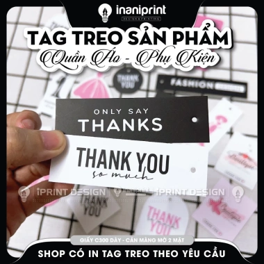 Tag Treo Quần Áo Nhiều Mẫu Thời Trang - Thẻ Treo Đa Dạng, Dễ Gắn, Giá Ưu Đãi 15k