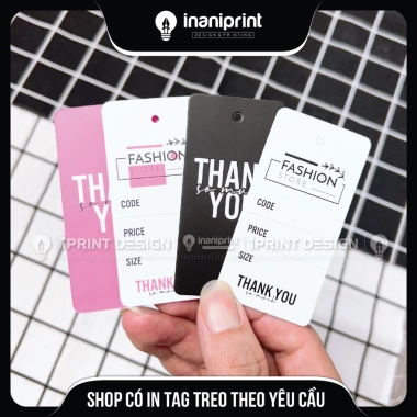 Tag Treo Quần Áo Nhiều Mẫu Thời Trang - Thẻ Treo Đa Dạng, Dễ Gắn, Giá Ưu Đãi 15k 2