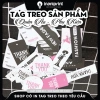 Tag Treo Quần Áo Nhiều Mẫu Thời Trang - Thẻ Treo Đa Dạng, Dễ Gắn, Giá Ưu Đãi 15k 8