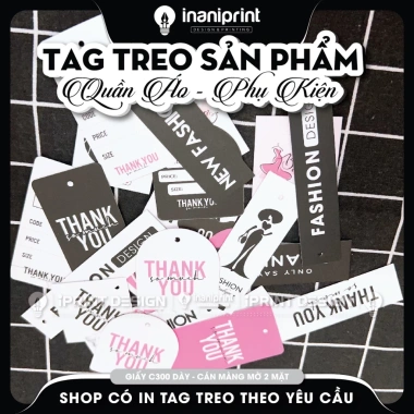 Tag Treo Quần Áo Nhiều Mẫu Thời Trang - Thẻ Treo Đa Dạng, Dễ Gắn, Giá Ưu Đãi 15k 8