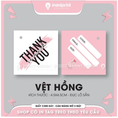 Tag Treo Quần Áo Nhiều Mẫu Thời Trang - Thẻ Treo Đa Dạng, Dễ Gắn, Giá Ưu Đãi 15k 10