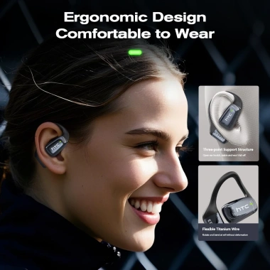 Tai nghe AI HTC NE25 - Dịch thuật thời gian thực, Bluetooth, không dây, bảo hành 1 năm