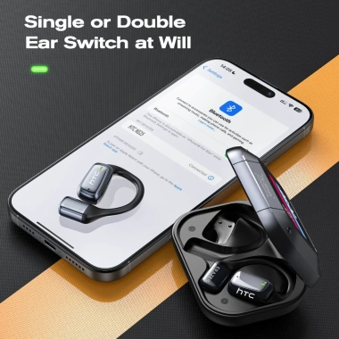 Tai nghe AI HTC NE25 - Dịch thuật thời gian thực, Bluetooth, không dây, bảo hành 1 năm