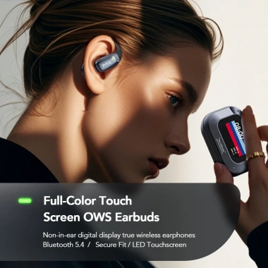 Tai nghe AI HTC NE25 - Dịch thuật thời gian thực, Bluetooth, không dây, bảo hành 1 năm
