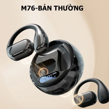 Tai Nghe AI M76 2.025 Bluetooth 5.5 Dịch Đa Ngôn Ngữ, HiFi, Không Đau Tai - 296k 10