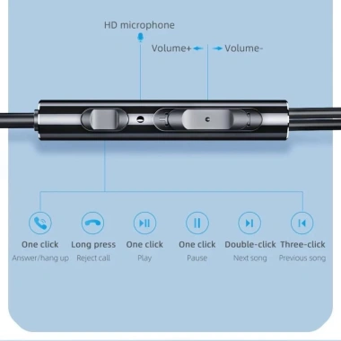 Tai nghe bán trong tai 142mm âm thanh vòm 6D, mic jack 3.5mm, dây thoải mái - Giá chỉ 106.700₫ 6 Tai nghe bán trong tai 142mm âm thanh vòm 6D, mic jack 3.5mm, dây thoải mái - Giá chỉ 106.700₫ 6