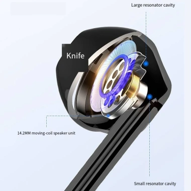 Tai nghe bán trong tai 142mm âm thanh vòm 6D, mic jack 3.5mm, dây thoải mái - Giá chỉ 106.700₫